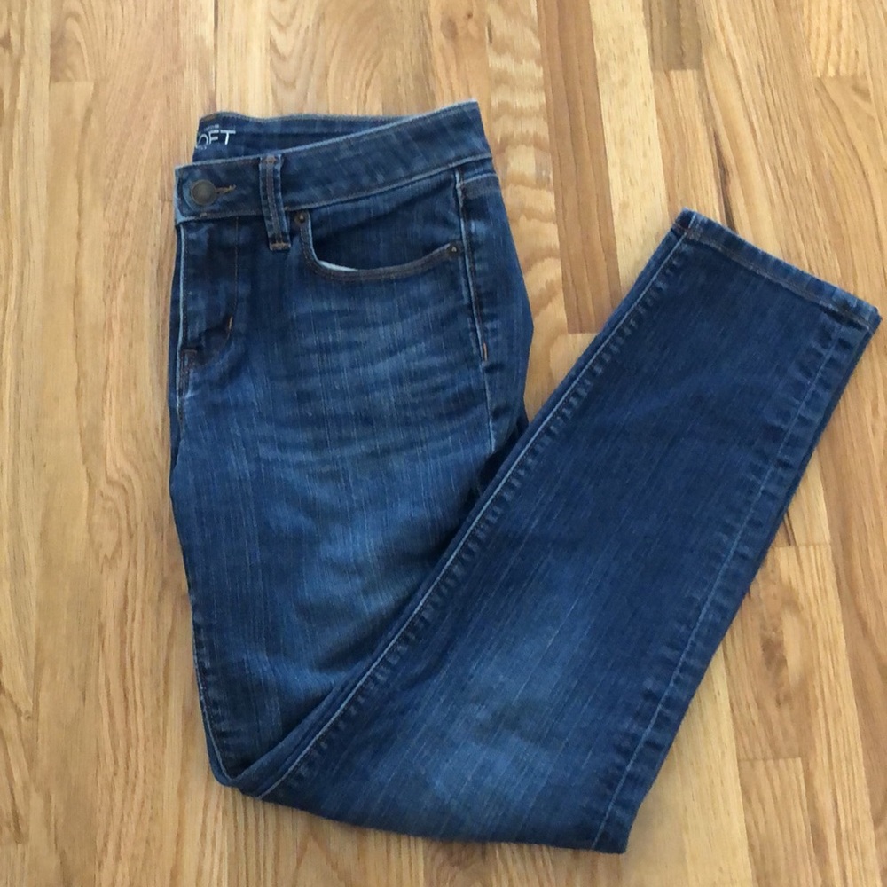 Women’s Ann Taylor Loft 6P Modern Skinny Mid-Rise Jeans
